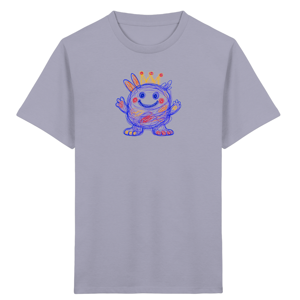 Kringelkrone Kritzelmonster Kinder Shirt - Kinder Bio T-Shirt