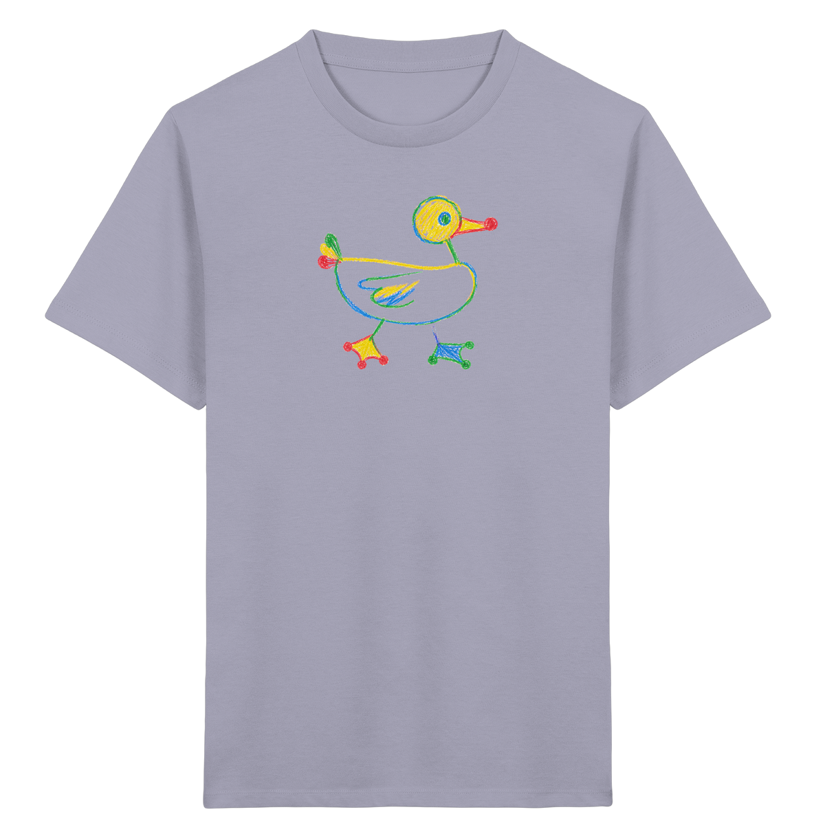 Farbpunkt Ente Kinder Motiv - Kinder Bio T-Shirt