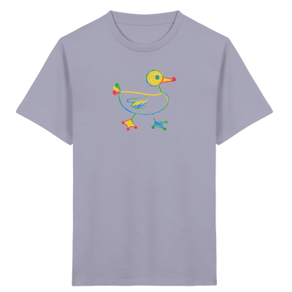 Farbpunkt Ente Kinder Motiv - Kinder Bio T-Shirt