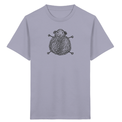 Meerschweinchen von oben - Kinder Bio T-Shirt