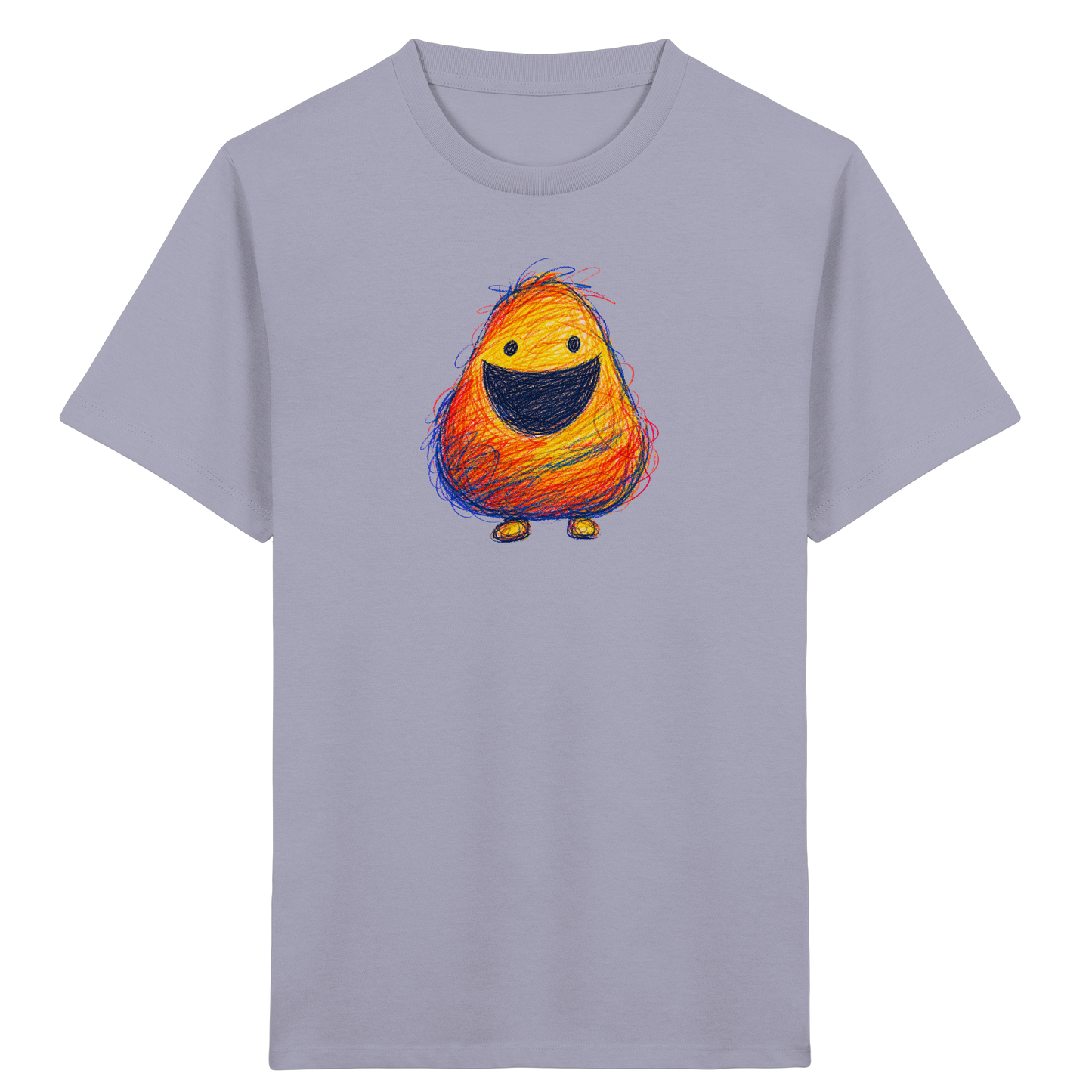 Zahnloses Grinsen Monster Shirt - Kinder Bio T-Shirt