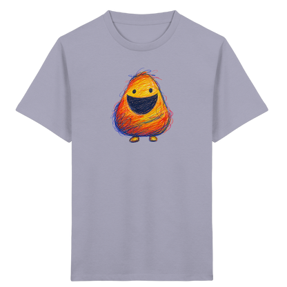 Zahnloses Grinsen Monster Shirt - Kinder Bio T-Shirt