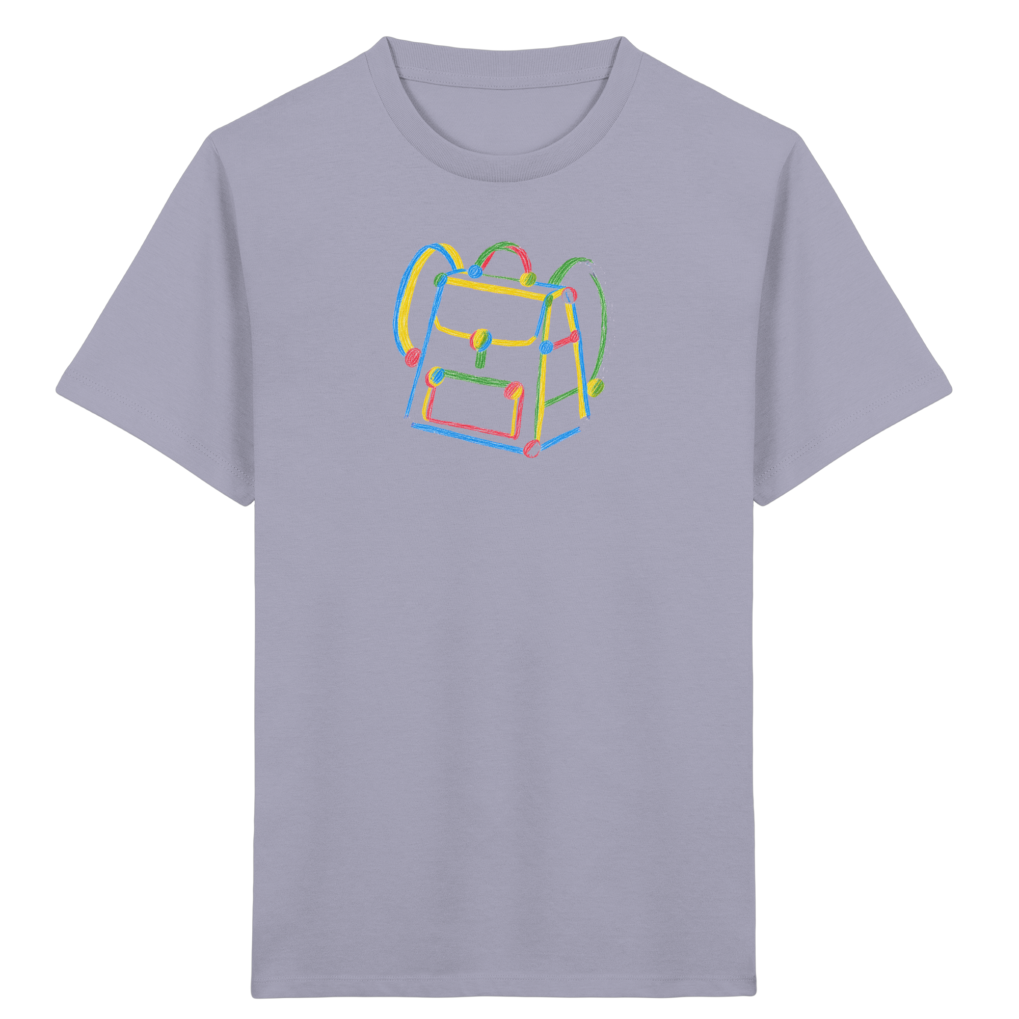 Bunter Kritzel-Rucksack Kinder T-Shirt