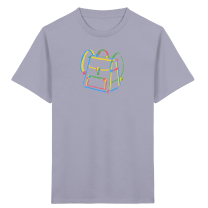 Bunter Kritzel Rucksack - Kinder Bio T-Shirt