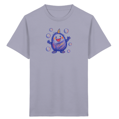 Seifenblasenmumpf mit Horn - Kinder Bio T-Shirt