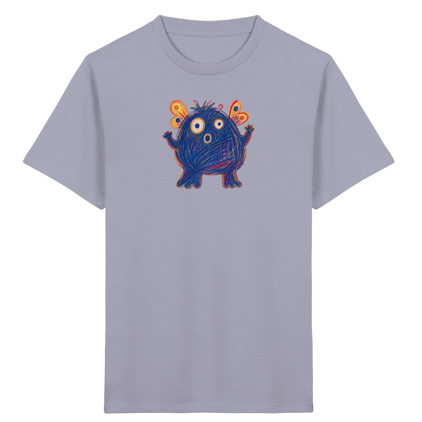 Flatterflauschi mit kleinen Flügeln - Kinder Bio T-Shirt