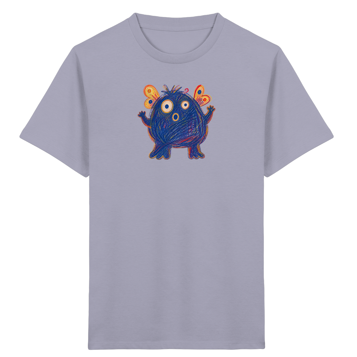 Flatterflauschi mit kleinen Flügeln - Kinder Bio T-Shirt
