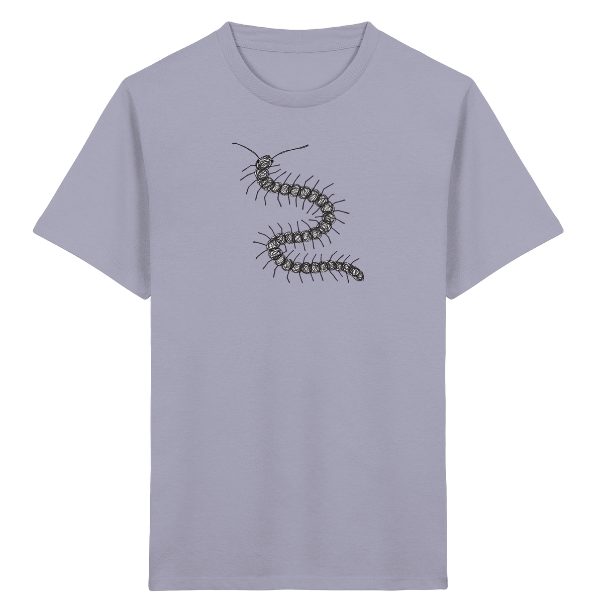 Tausendfüßer von oben - Kinder Bio T-Shirt
