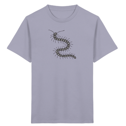 Tausendfüßer von oben - Kinder Bio T-Shirt