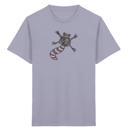 Waschbär von oben - Kinder Bio T-Shirt