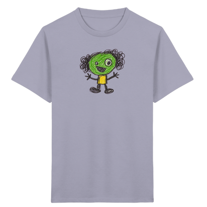 Kritzelkopf mit Ringellocken - Kinder Bio T-Shirt