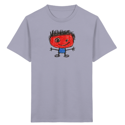 Kritzelkopf mit Bürstenhaar - Kinder Bio T-Shirt