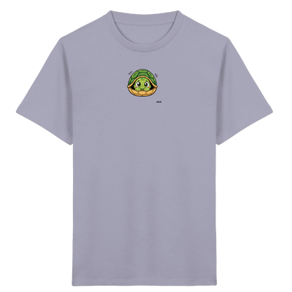 Schüchterne Schildkröte: Kuscheliges T-Shirt für Kinder - Kinder Bio T-Shirt
