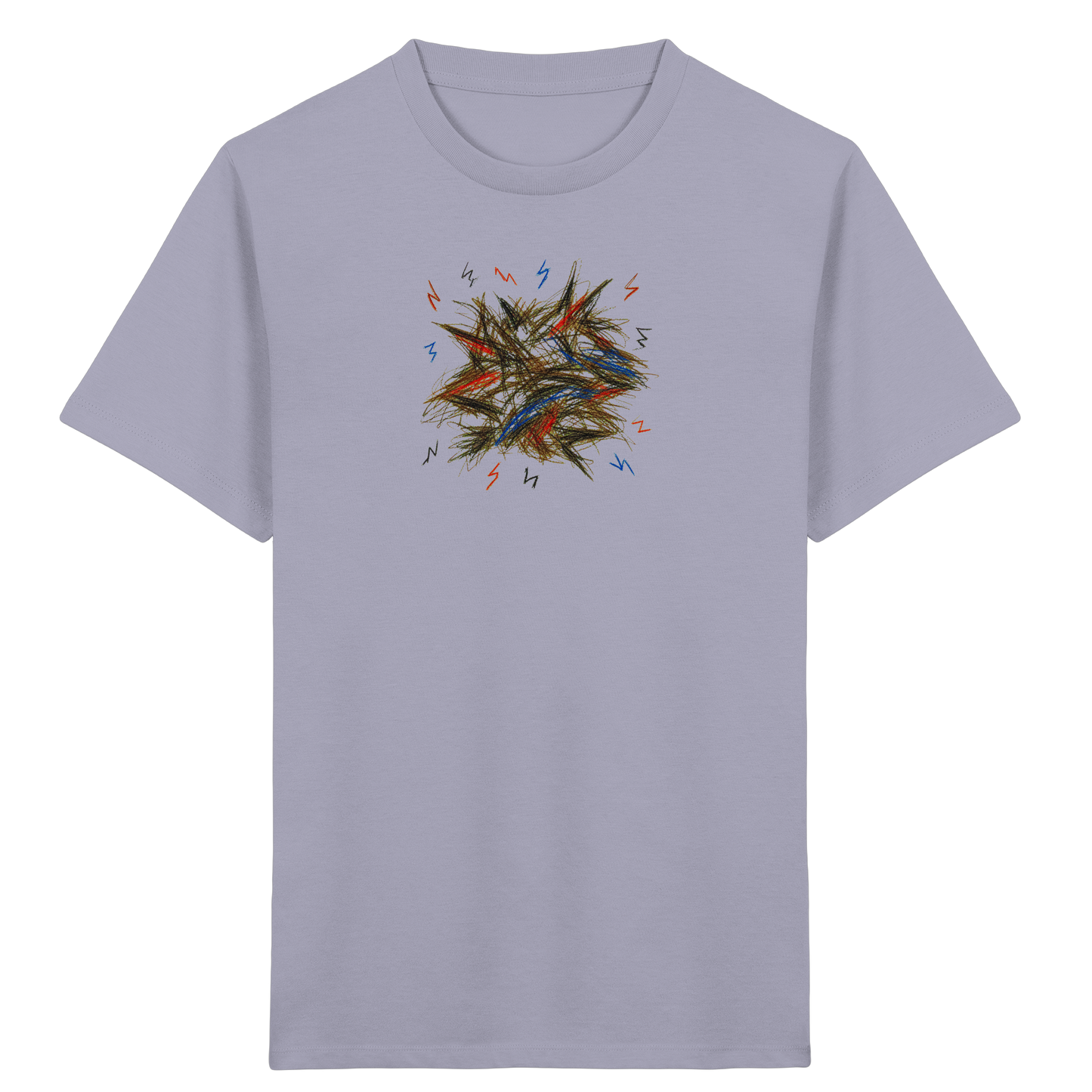Wildes Energie T-Shirt mit Blitzen - Kinder Bio T-Shirt