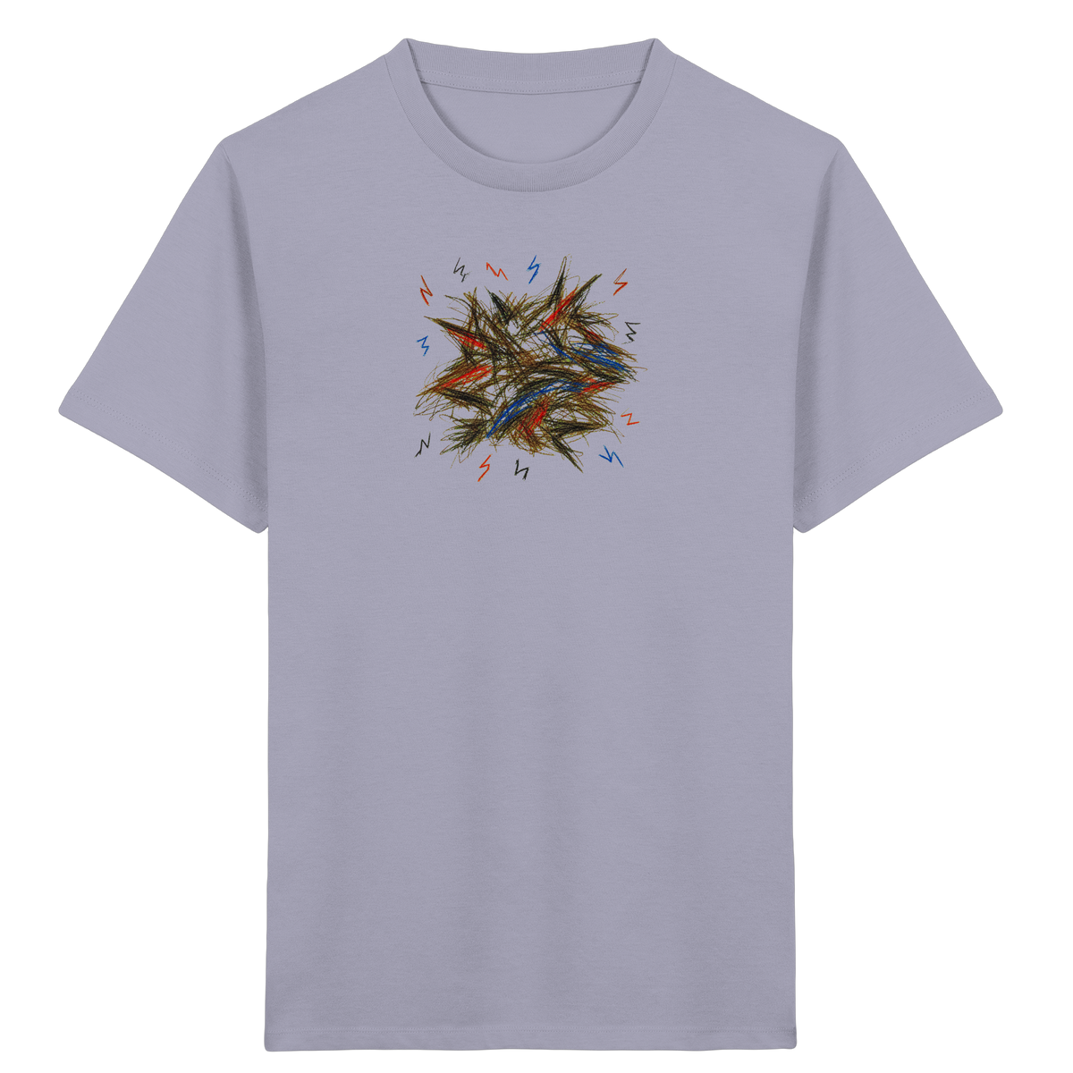 Wildes Energie T-Shirt mit Blitzen - Kinder Bio T-Shirt