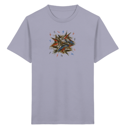 Wildes Energie T-Shirt mit Blitzen - Kinder Bio T-Shirt