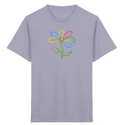 Bunte Punktblume Kinder T-Shirt - Kinder Bio T-Shirt