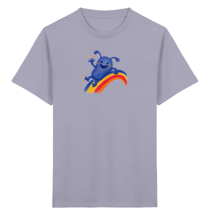 Regenbogenracker Kritzelmonster Kinder Shirt - Kinder Bio T-Shirt