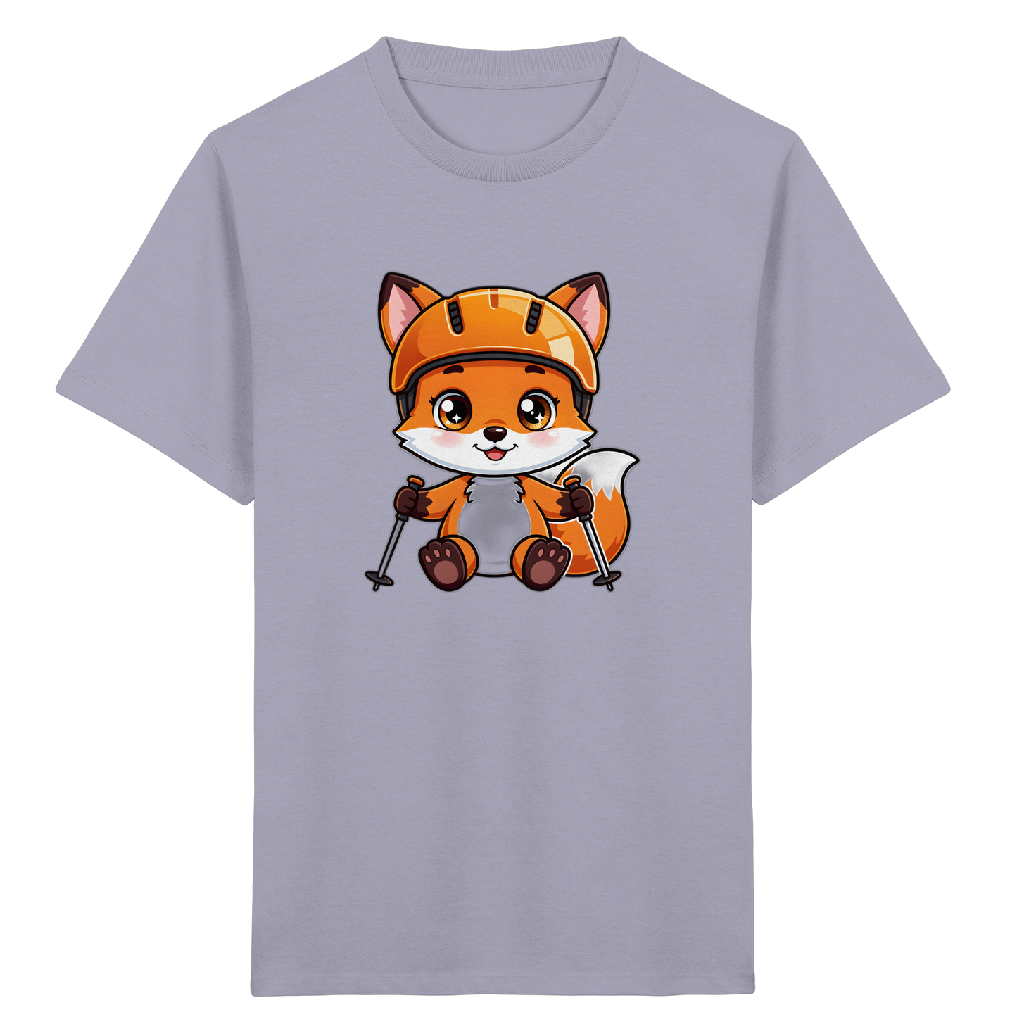 Fuchs-Ski-Abenteuer: Dein Winter-T-Shirt