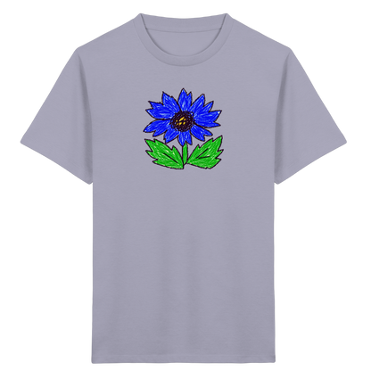 Kritzel Kornblume Kinder Shirt - Kinder Bio T-Shirt