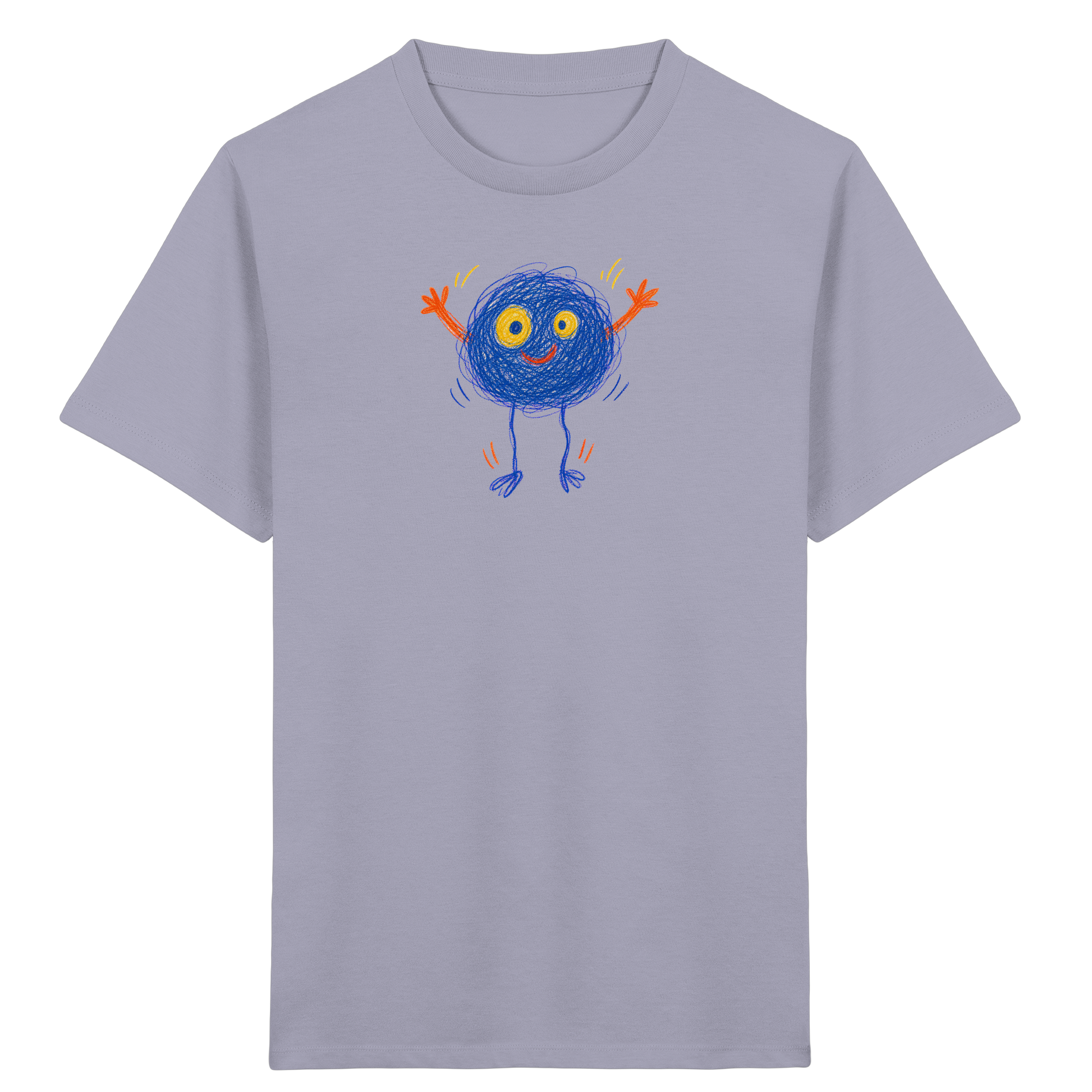 Hüpfkugel Kritzelmonster Kinder T-Shirt - Kinder Bio T-Shirt