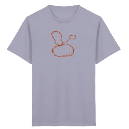 Kastanienbraune Formenfamilie Shirt - Kinder Bio T-Shirt