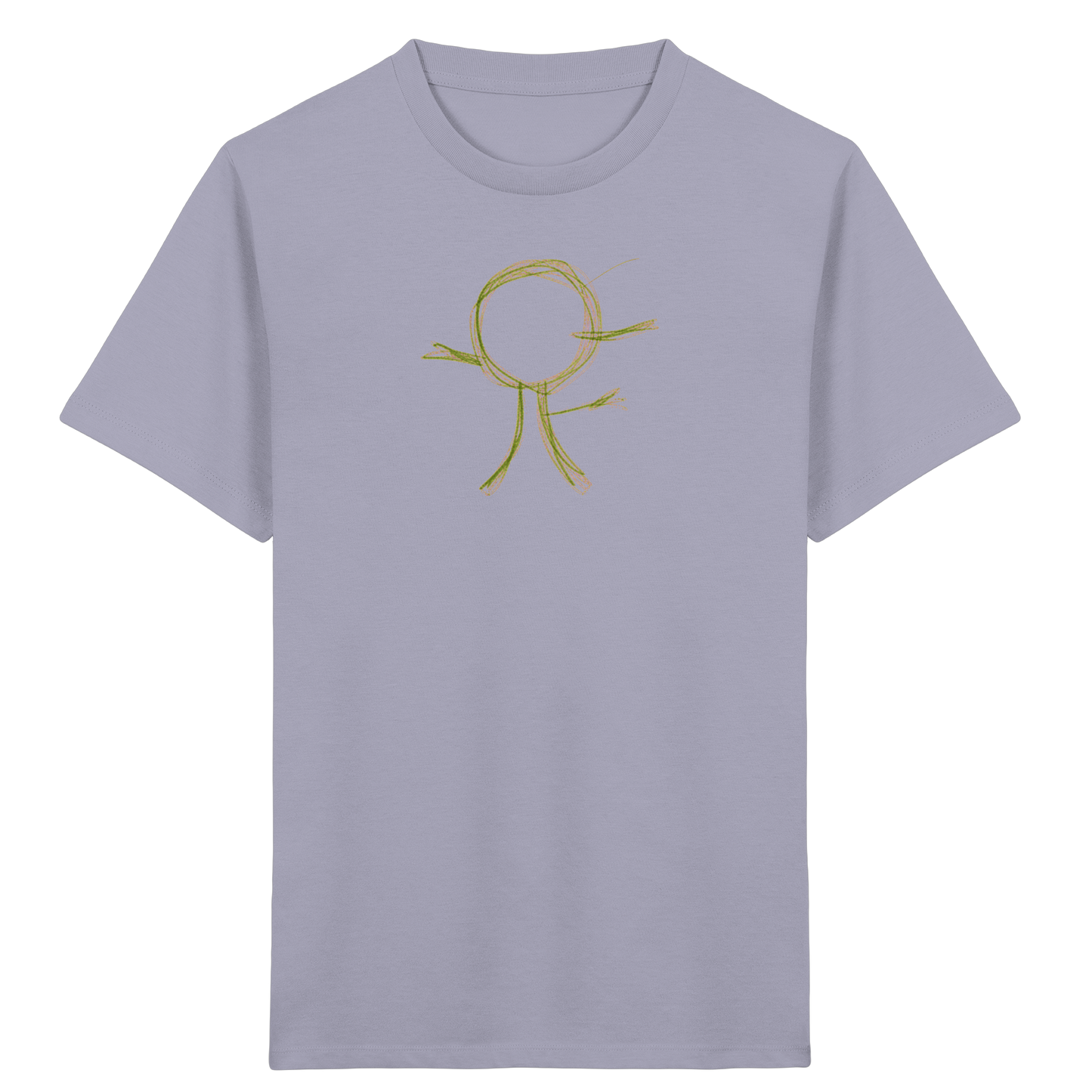 Apfelgrüner Wackelbaum für Kinder - Kinder Bio T-Shirt
