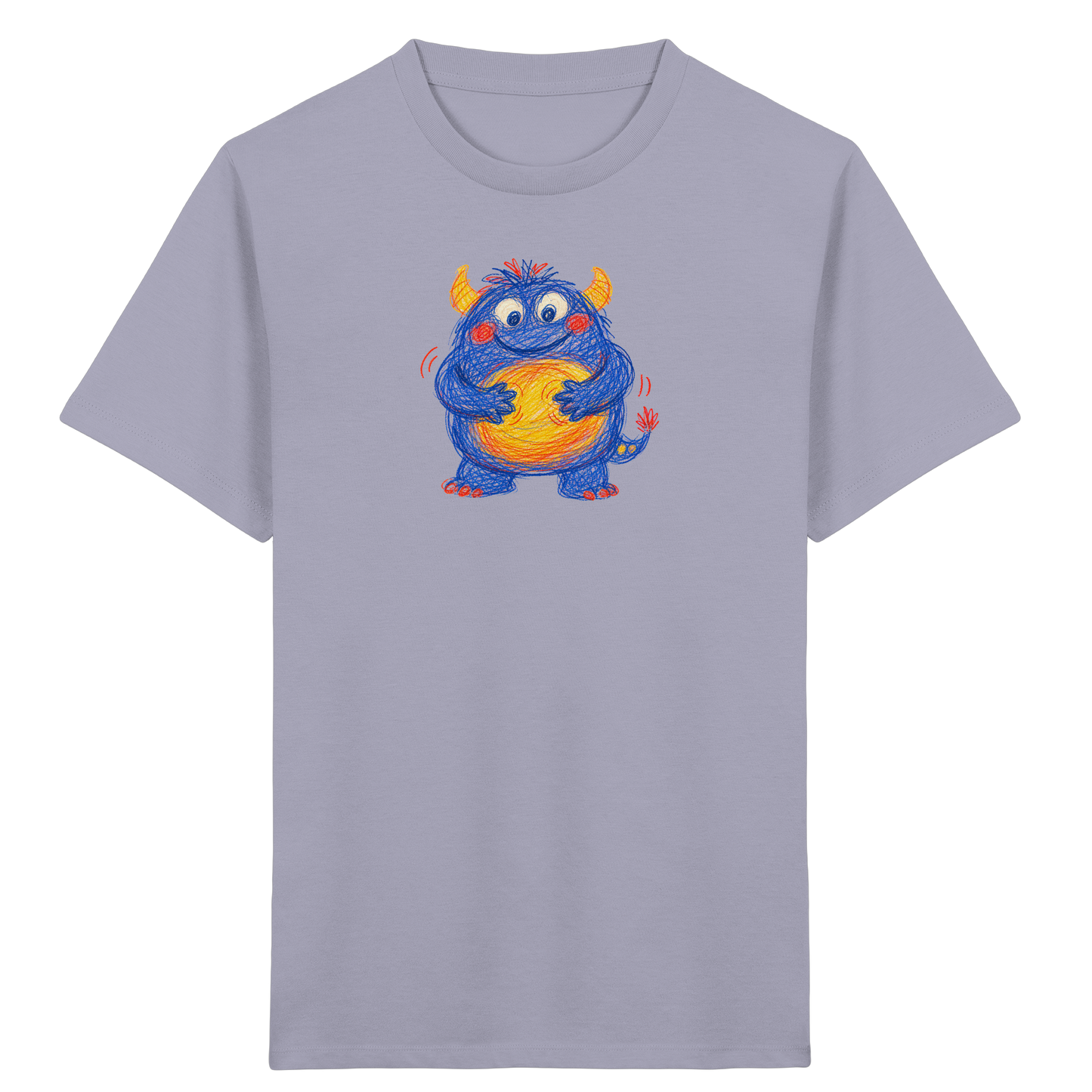 Bauchklopfer Monster Kinder Shirt - Kinder Bio T-Shirt