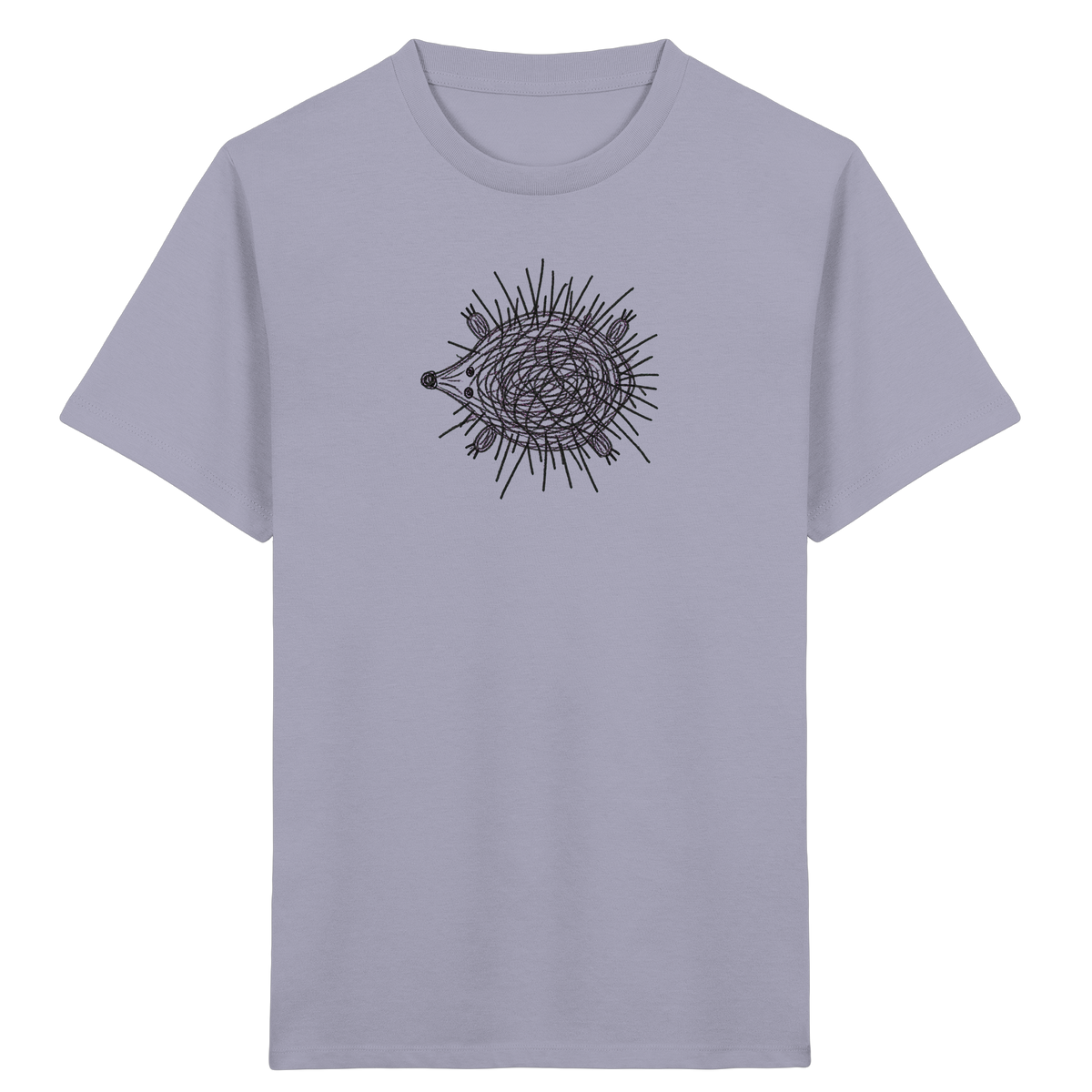 Igel von oben gezeichnet - Kinder Bio T-Shirt