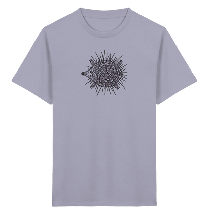 Igel von oben gezeichnet - Kinder Bio T-Shirt