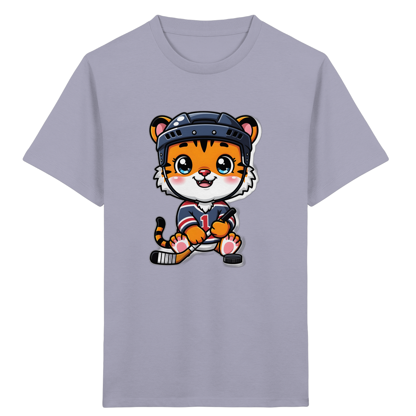 Eishockey Tiger: Cooles Kinder T-Shirt