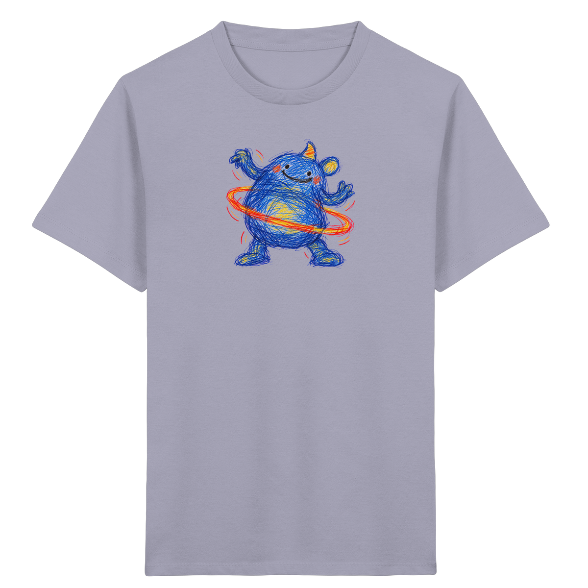 Reifenwirbler Kritzelmonster Shirt - Kinder Bio T-Shirt