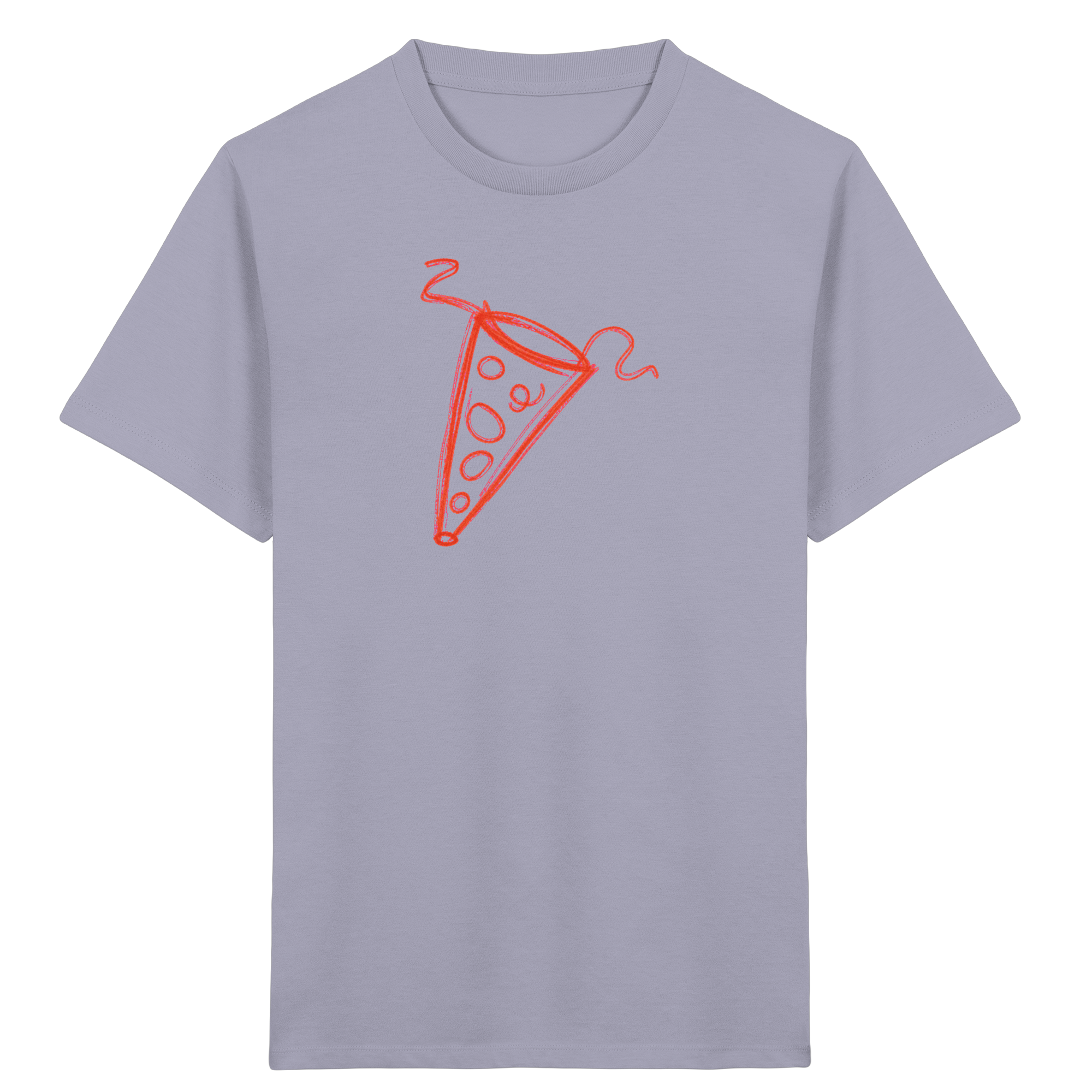 Orange Kringel-Schultüte Kinder T-Shirt