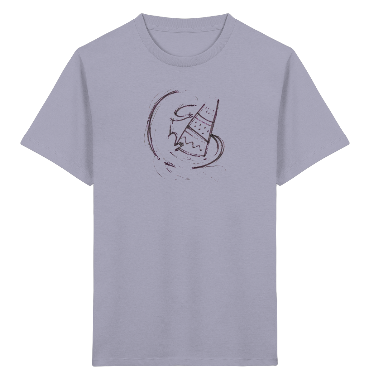 Otter mit grauer Schultüte - Kinder Bio T-Shirt