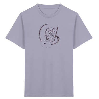 Otter mit grauer Schultüte - Kinder Bio T-Shirt
