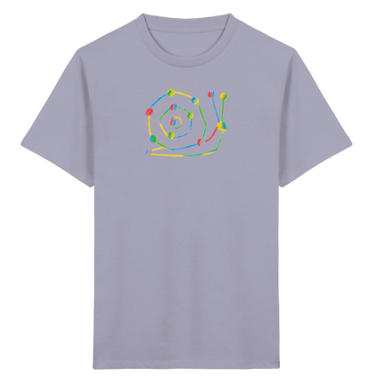 Farbpunkt Schnecke Kinder Shirt - Kinder Bio T-Shirt