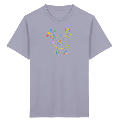 Farbpunkt-Huhn für Kinder - Kinder Bio T-Shirt