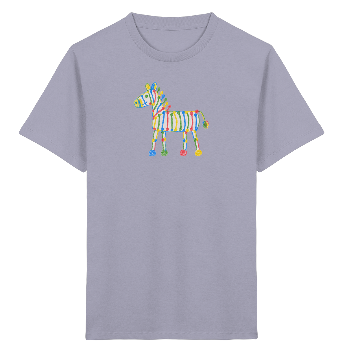 Farbpunkt Zebra für Kinder - Kinder Bio T-Shirt