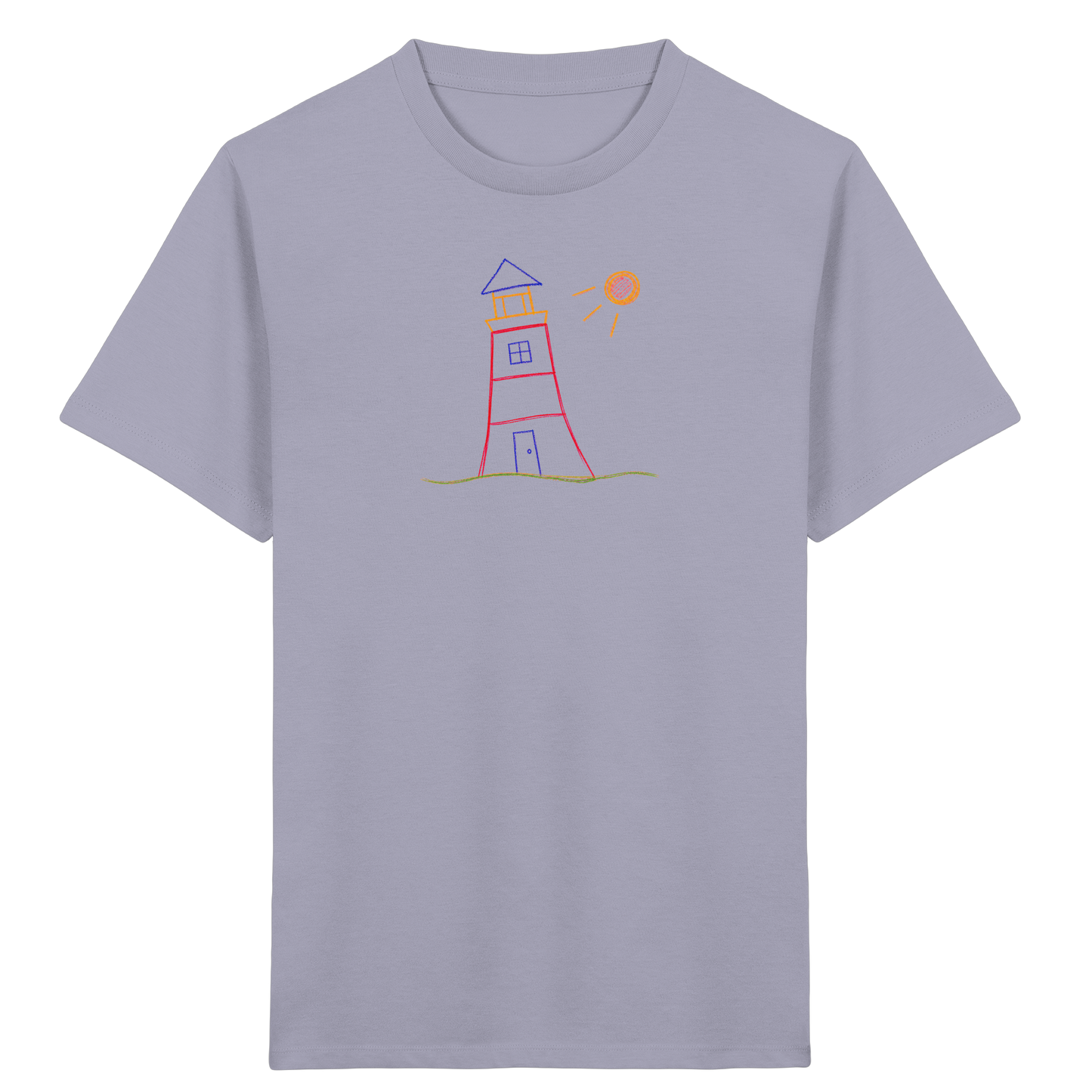 Maritimes Leuchtturm T-Shirt für Kinder - Kinder Bio T-Shirt