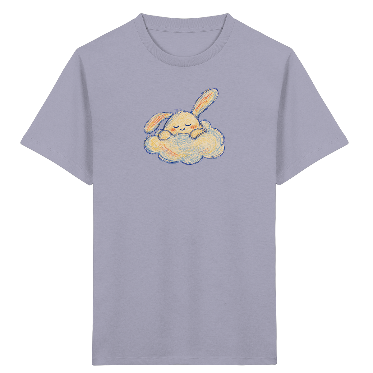 Schlafmonster im weichen Wolkenbett - Kinder Bio T-Shirt