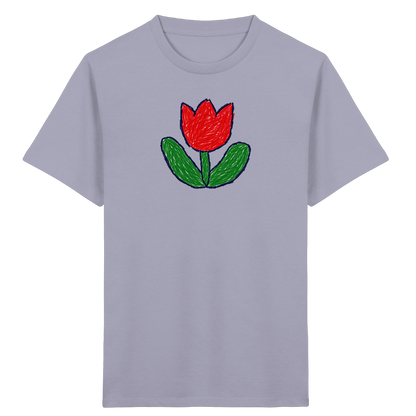 Kritzel Tulpe Kinder Shirt - Kinder Bio T-Shirt