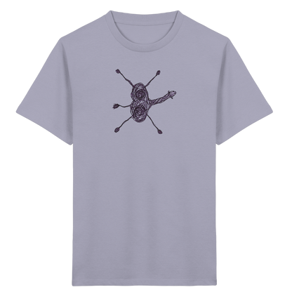 Kamel von oben gezeichnet - Kinder Bio T-Shirt