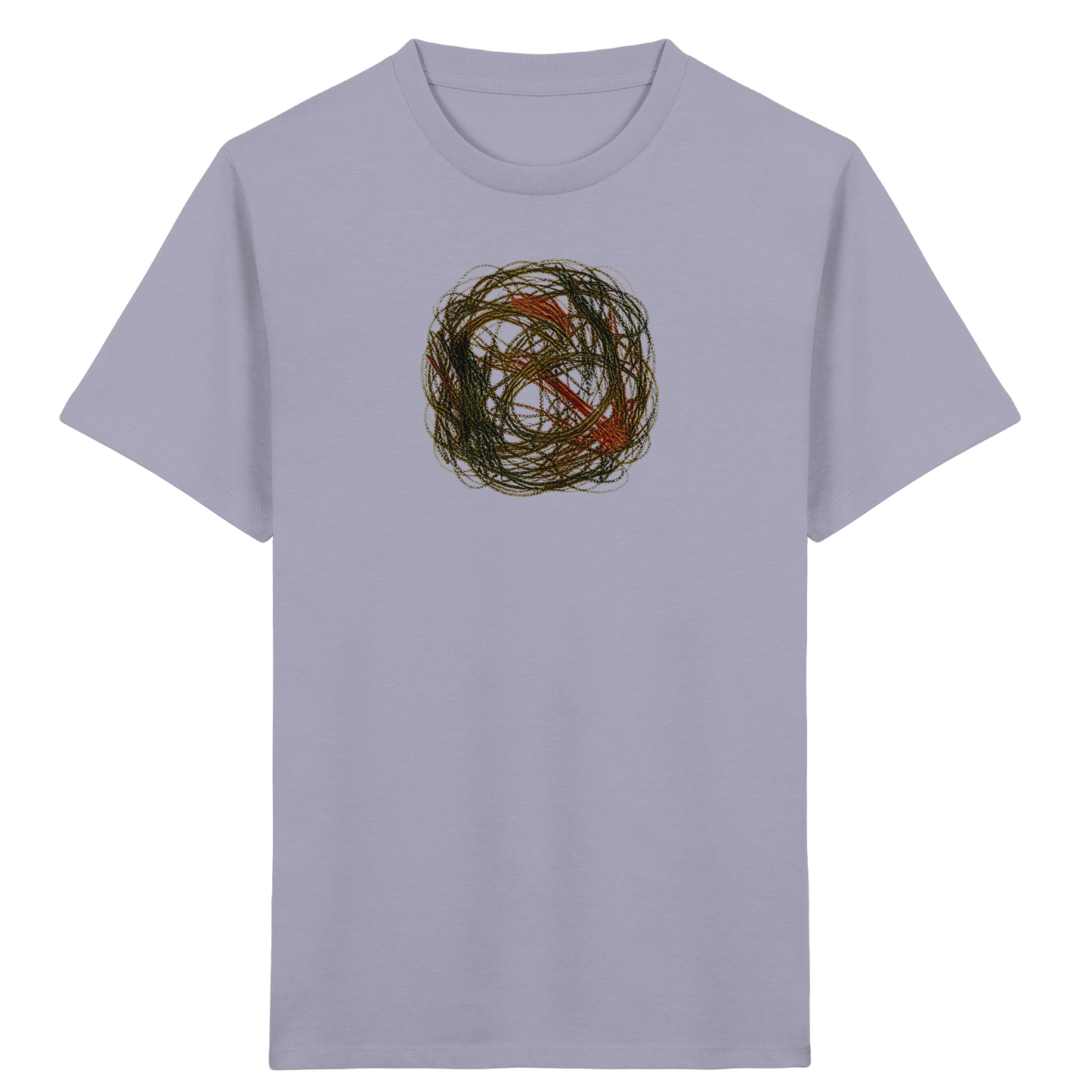 Wildes Kreide Knäuel Natur T-Shirt - Kinder Bio T-Shirt