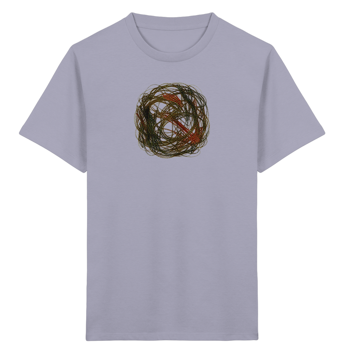 Wildes Kreide Knäuel Natur T-Shirt - Kinder Bio T-Shirt