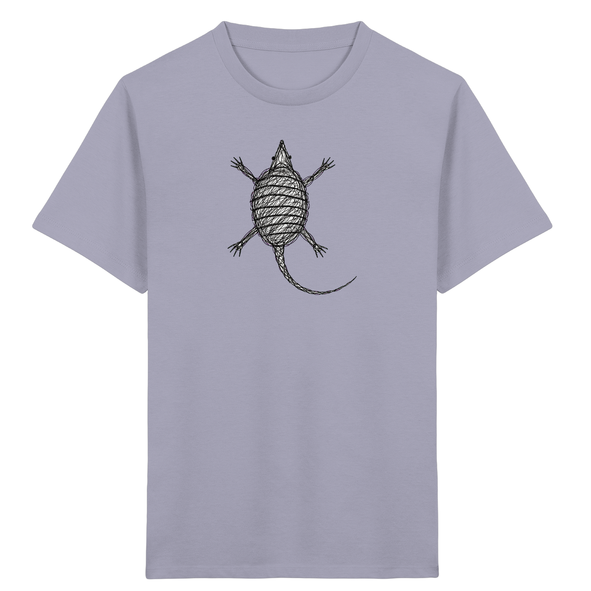 Gürteltier von oben - Kinder Bio T-Shirt