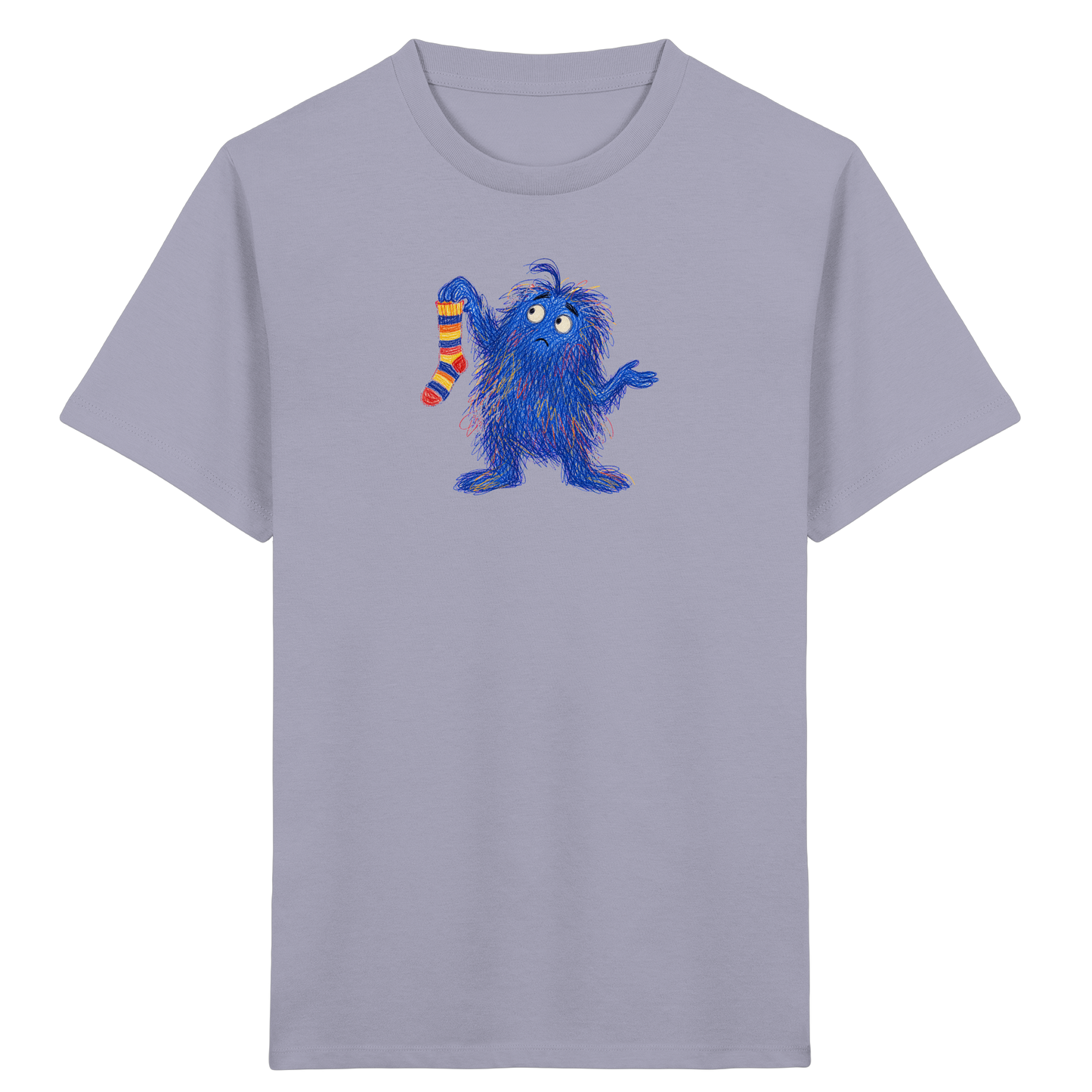 Sockensucher Monster Kinder T-Shirt - Kinder Bio T-Shirt