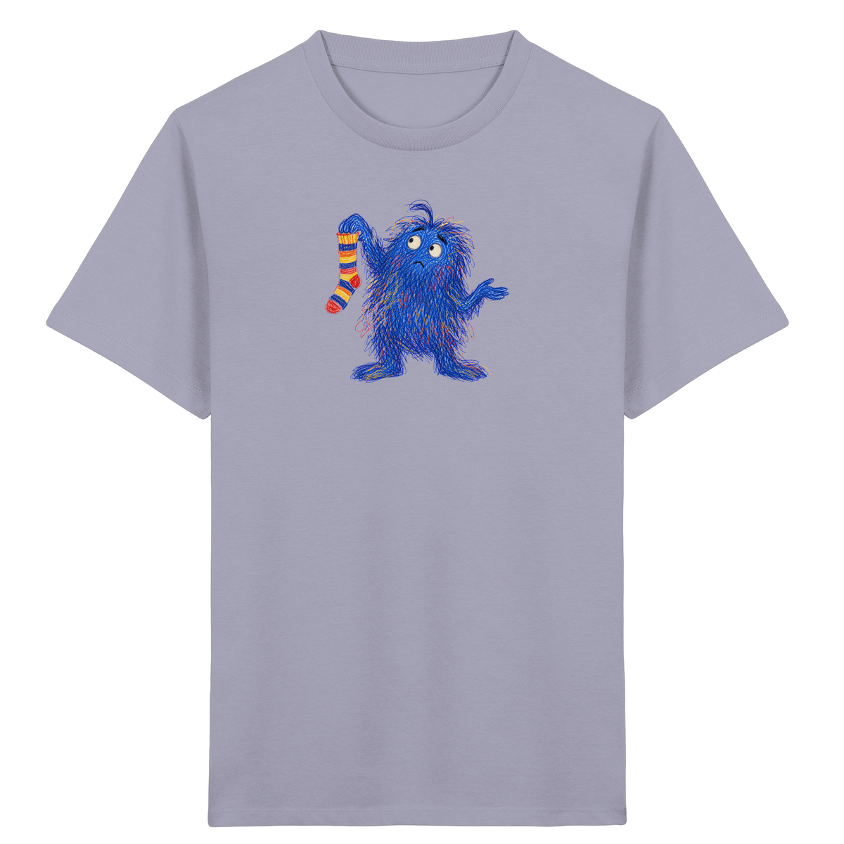 Sockensucher Monster Kinder T-Shirt - Kinder Bio T-Shirt