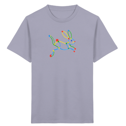 Farbpunkt Hase Kinder Shirt - Kinder Bio T-Shirt