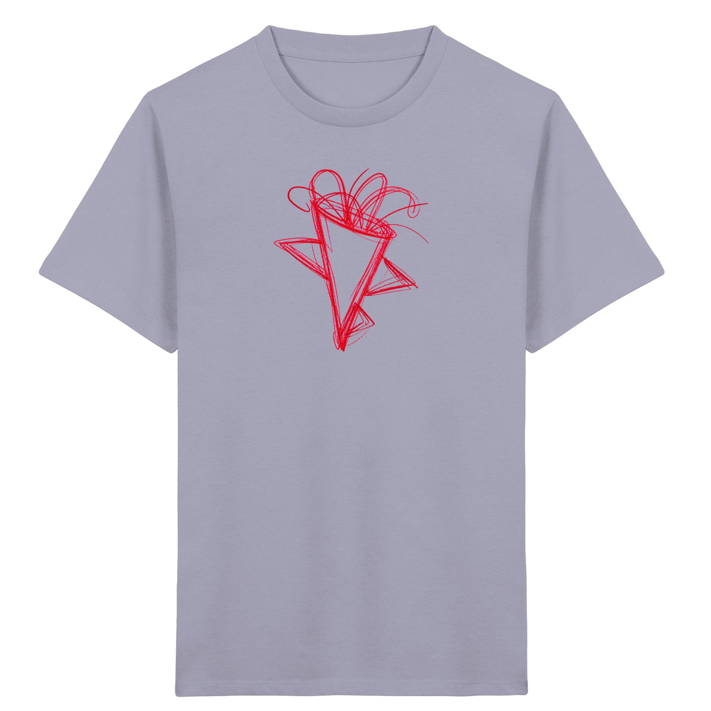 Tomatenrote Wackel-Schultüte - Kinder Bio T-Shirt