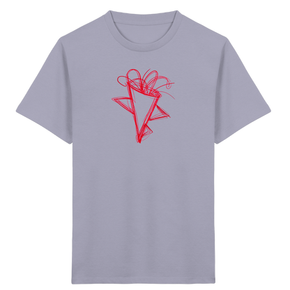 Tomatenrote Wackel-Schultüte - Kinder Bio T-Shirt